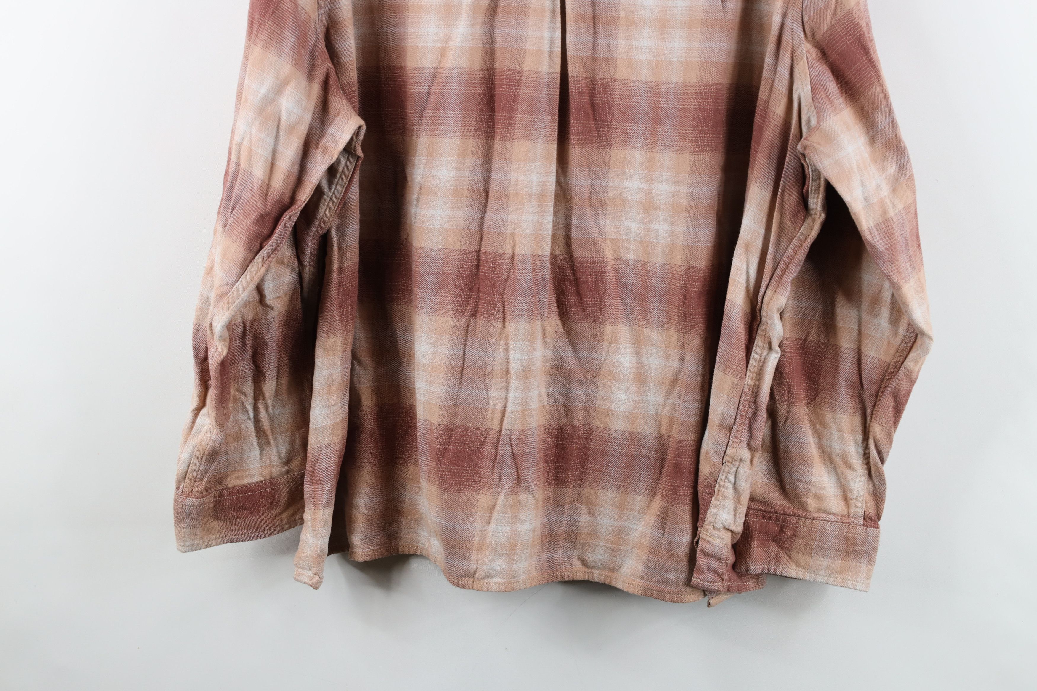 Carhartt Vintage Y2K Carhartt Flex Flannel Collared Button Shirt Size XXL / US 16-18 / IT 52-54 - 14 Thumbnail