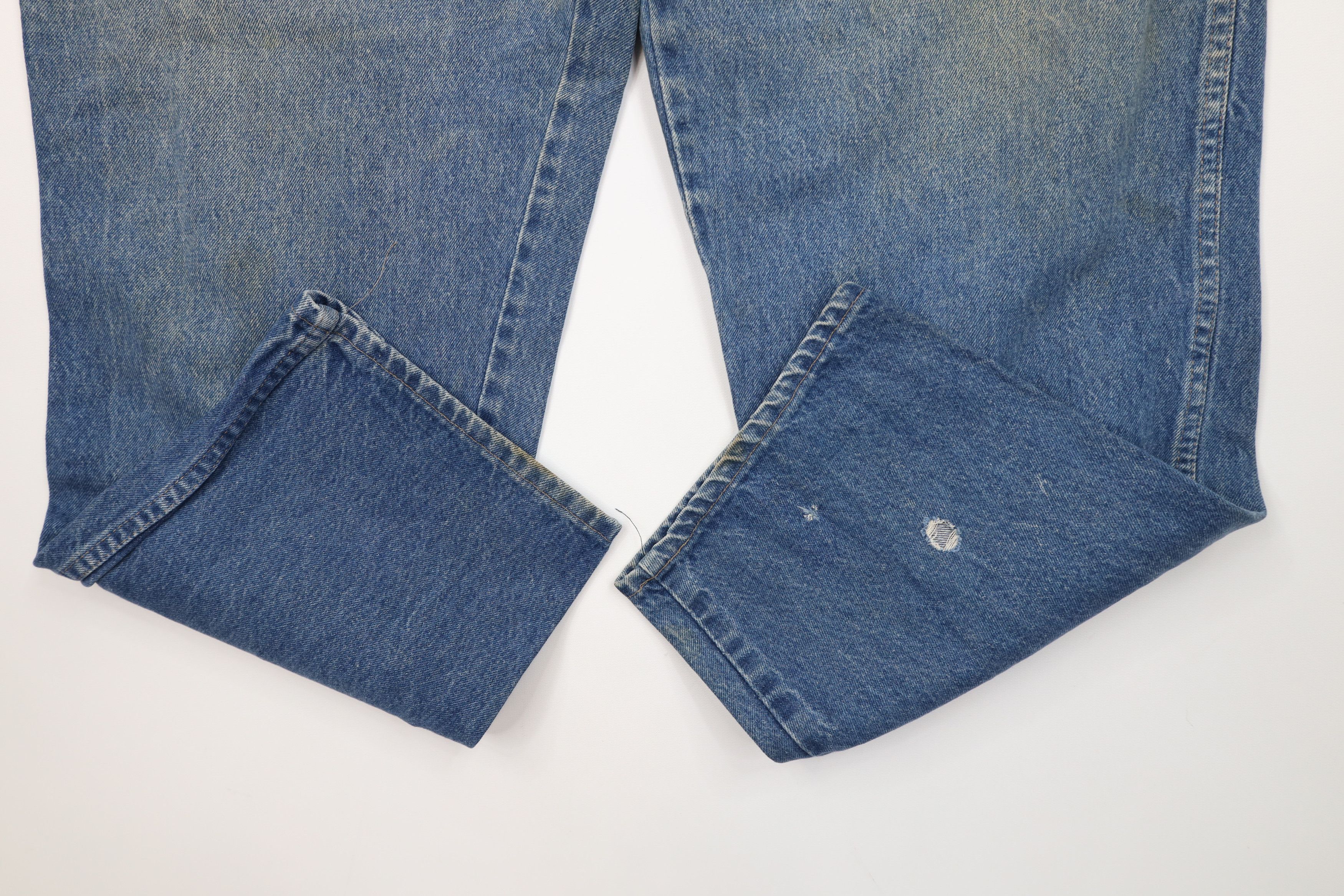 Wrangler Vintage 80s 90s Wrangler Pleated Tapered Leg Denim Jeans USA Size US 36 / EU 52 - 5 Thumbnail