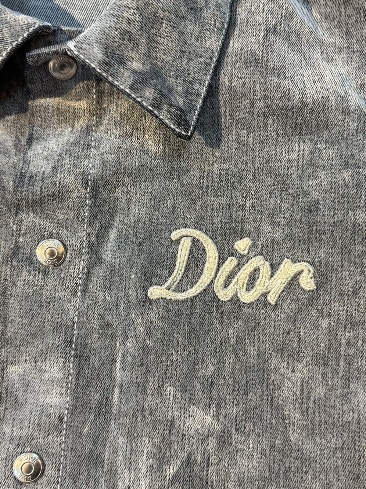 Dior Dior x Jack Kerouac Gray Snap Jacket Size US M / EU 48-50 / 2 - 2 Thumbnail