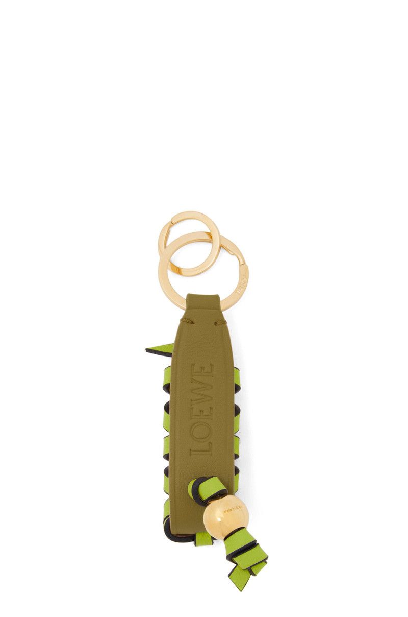 Loewe o1in1g0526 Size: OS / Cross Braided Keyring Classic Calfskin Size ONE SIZE - 2 Thumbnail