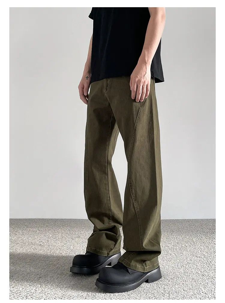 Japanese Brand × Jean Baggy Khaki Pants Size US 30 / EU 46 - 3 Thumbnail