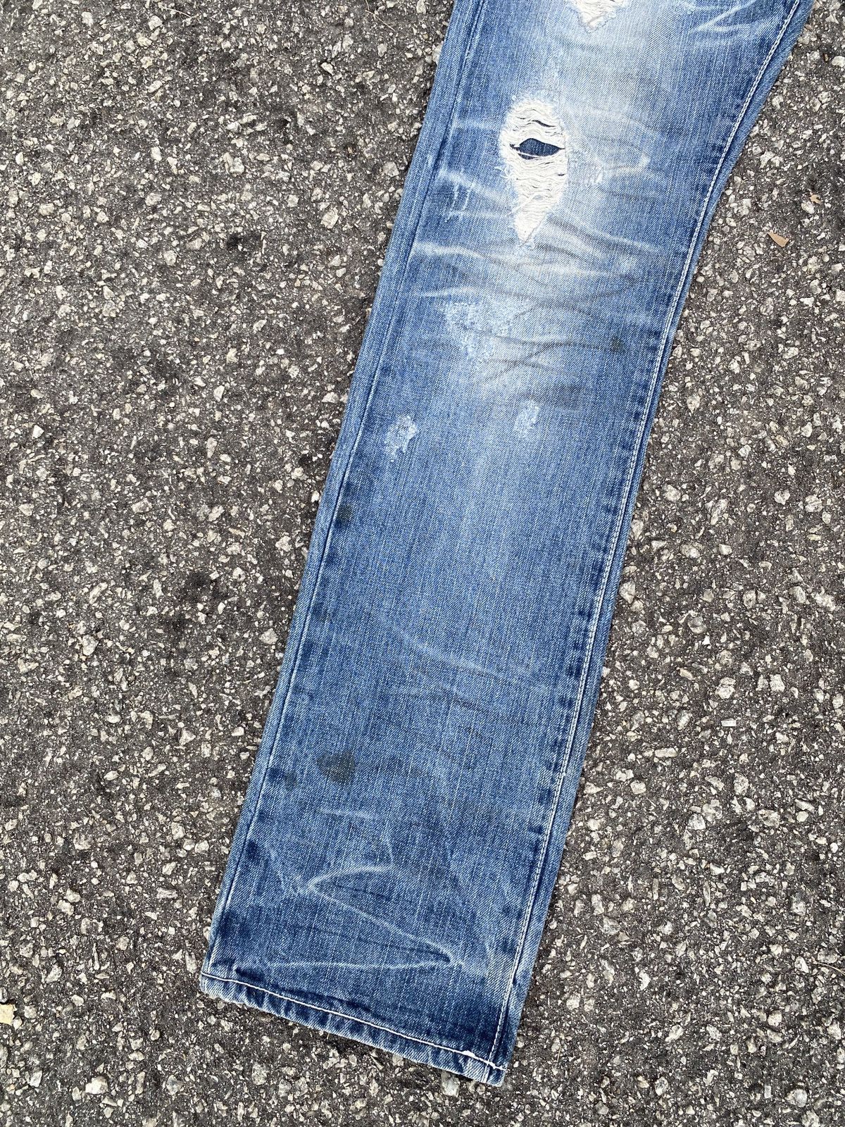 Japanese Brand Japanese Brand Semantics Design Distressed Denim Size US 29 - 4 Thumbnail