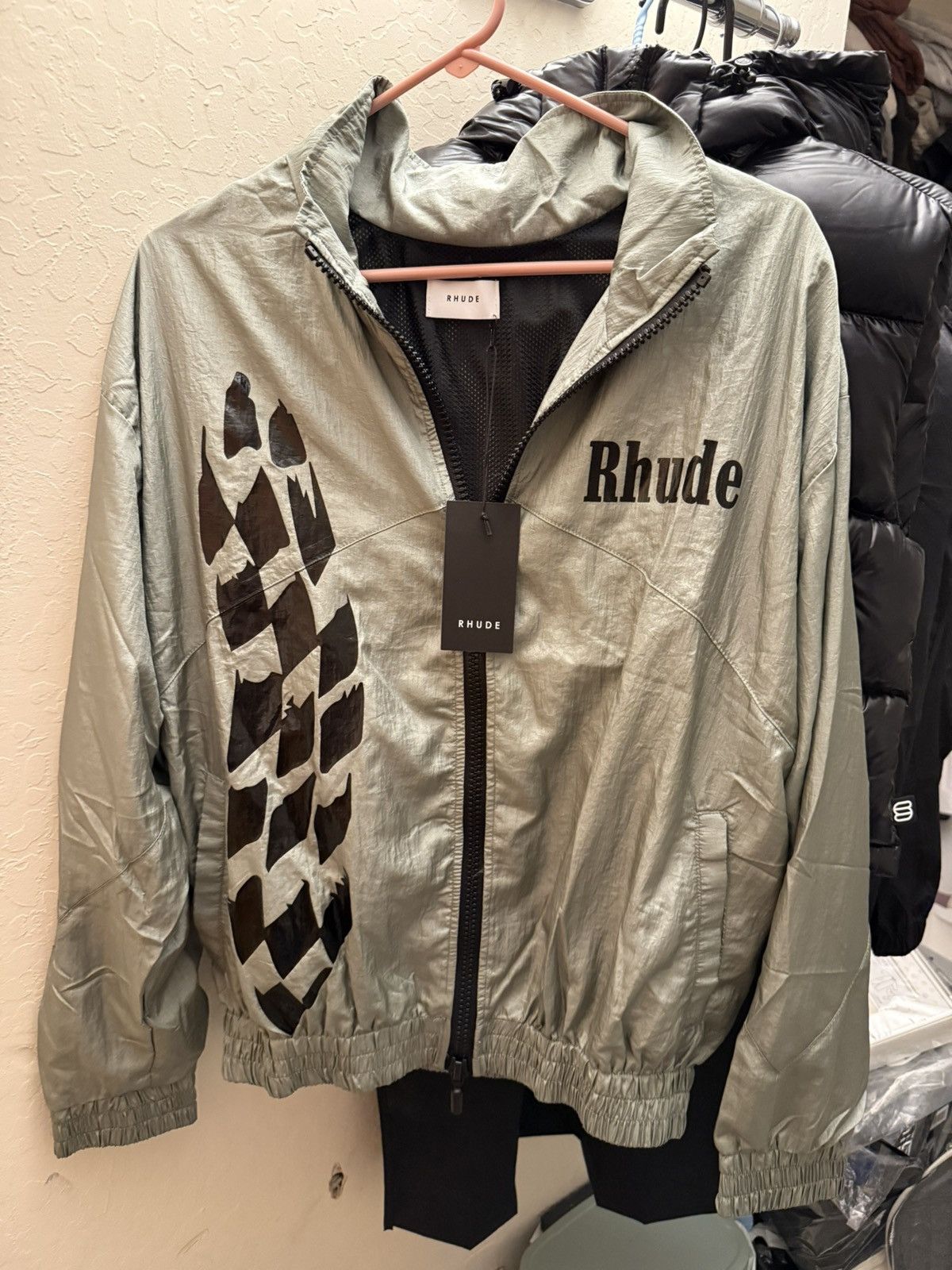 Rhude Rhude Graphic Windbreaker Track Jacket Size US S / EU 44-46 / 1 - 1 Thumbnail