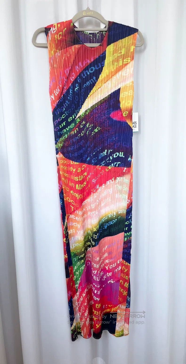 Issey Miyake Issey Miyake Color-block Dress Size L / US 10 / IT 46 - 1 Thumbnail