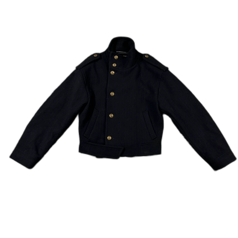 Yves Saint Laurent SAINT LAURENT Wool Button Jacket Size US M / EU 48-50 / 2 - 1 Thumbnail