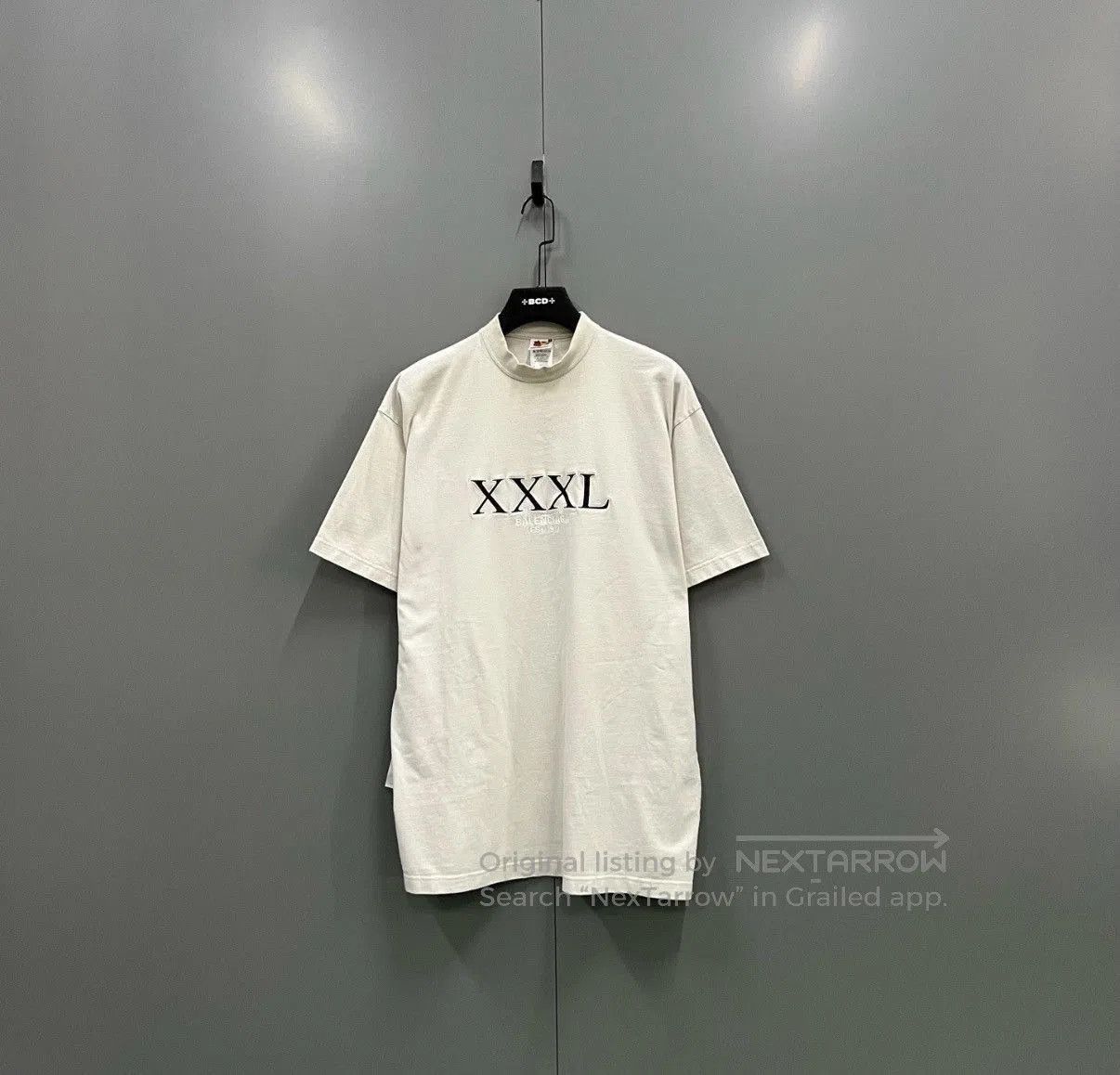 Balenciaga White Short Sleeve Oversized Graphic T-Shirt. Size US S / EU 44-46 / 1 - 1 Thumbnail