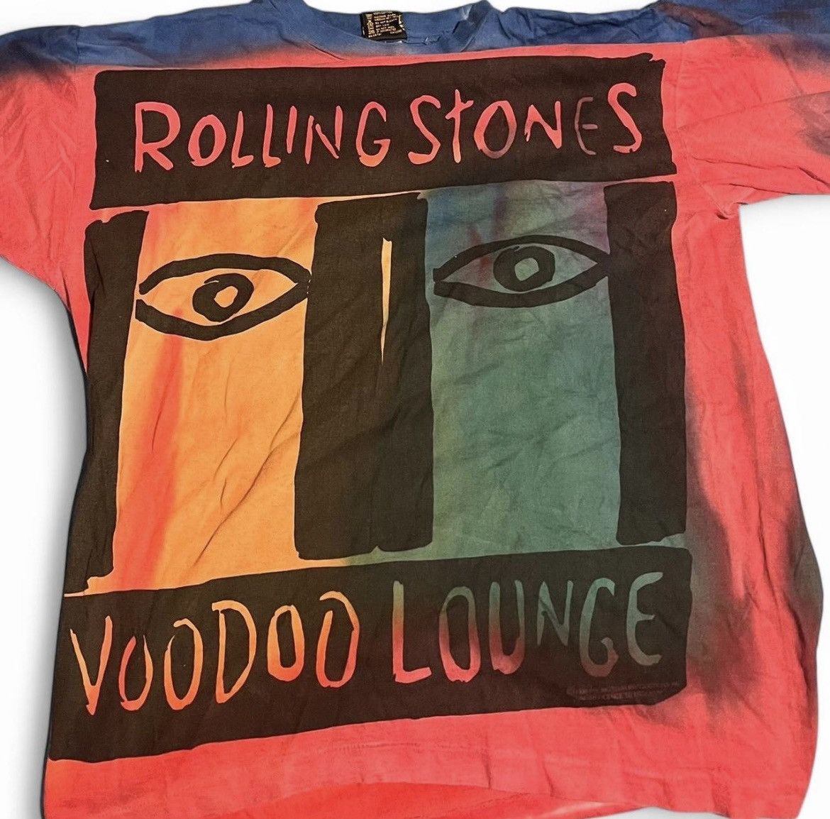 Band Tees × Brockum × The Rolling Stones Vintage 1994 Rolling Stones Voodoo Lounge T-Shirt XL Size US XL / EU 56 / 4 - 1 Thumbnail