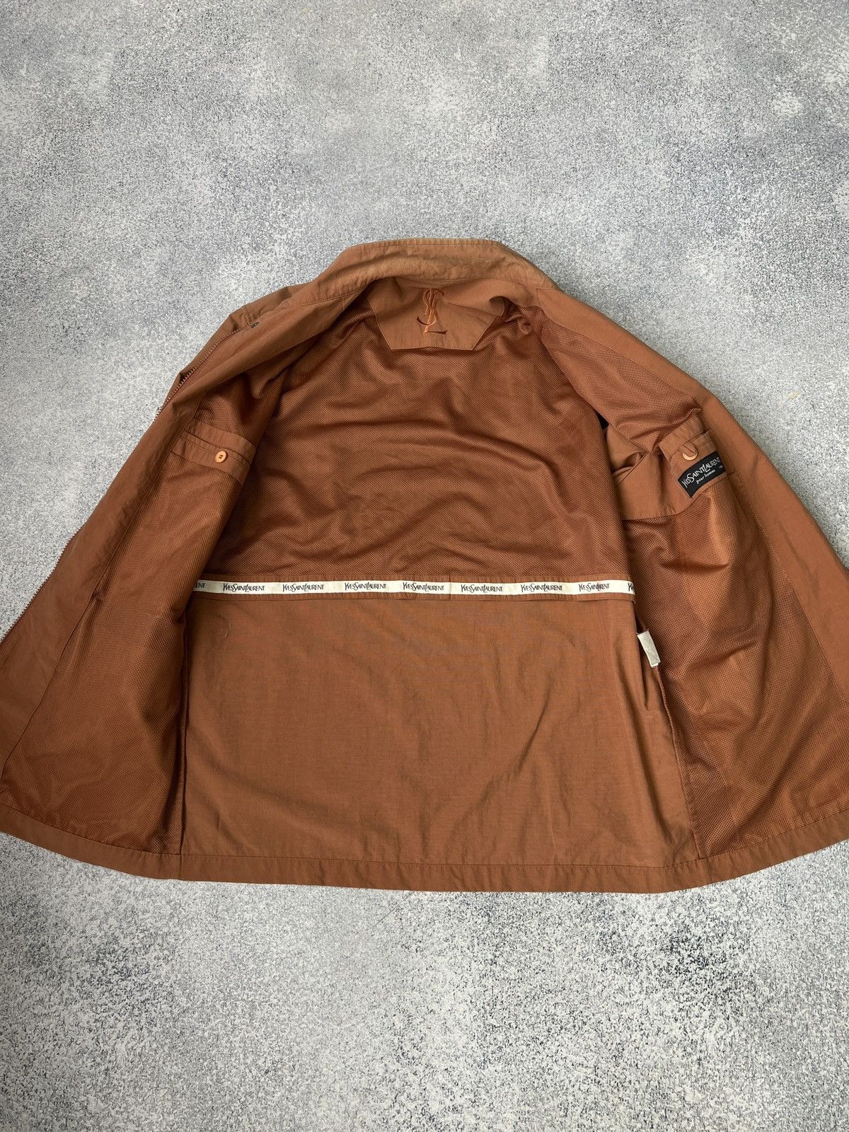 Vintage × Yves Saint Laurent Vintage YSL Yves Saint Laurent luxury Coat Size US L / EU 52-54 / 3 - 10 Thumbnail