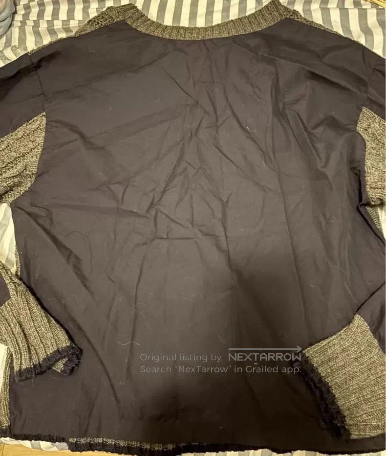 Yohji Yamamoto Yohji Yamamoto Patchwork sweater Size US M / EU 48-50 / 2 - 3 Thumbnail