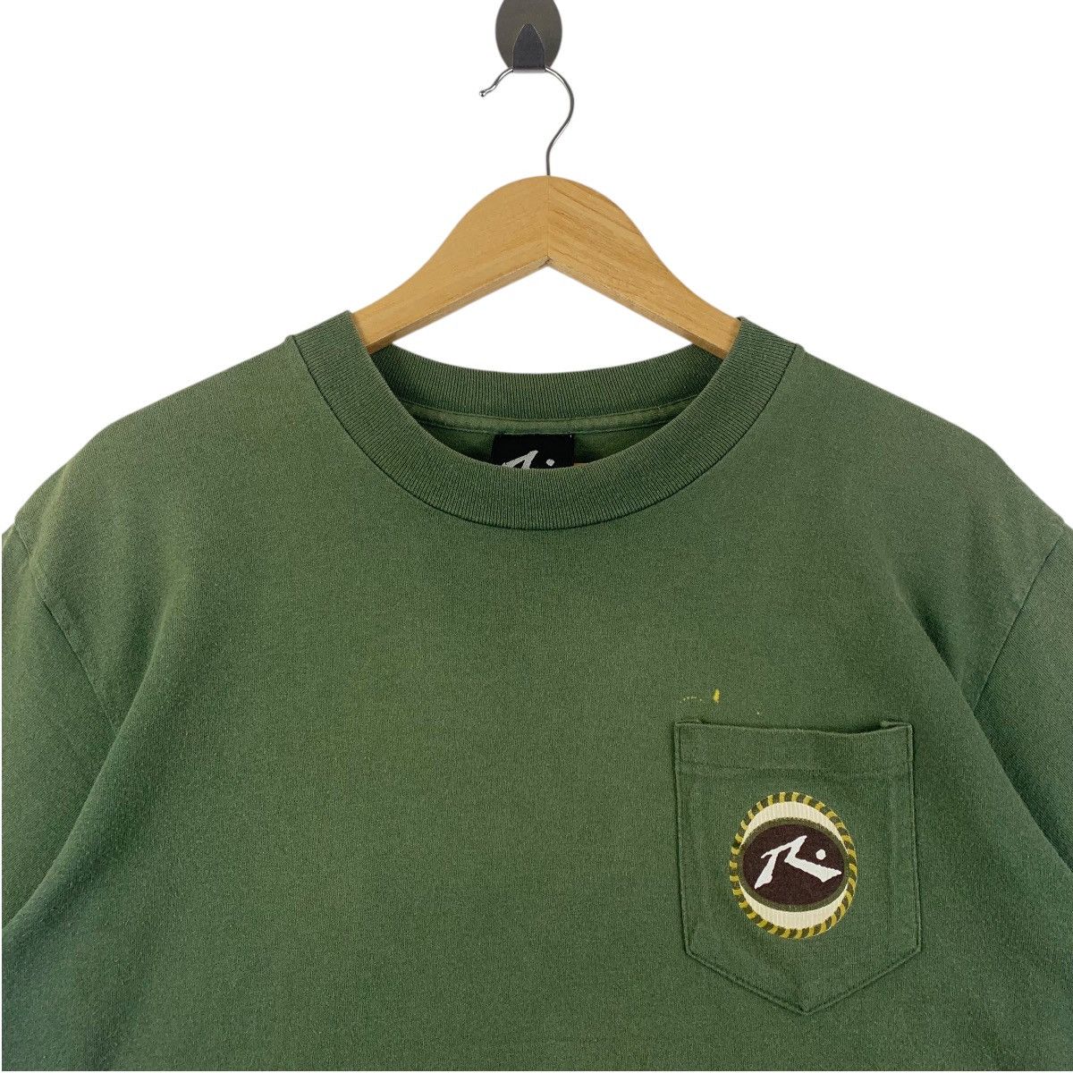Rusty × Vintage Vintage 90s RUSTY surfing big logo printed surf tee Size US M / EU 48-50 / 2 - 3 Thumbnail