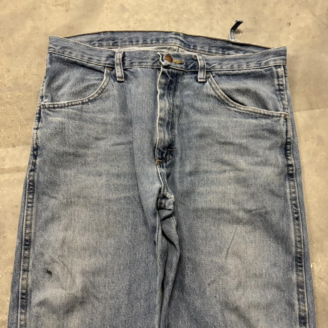 Japanese Brand × Vintage Crazy Vintage Y2K/2000s Light Wash Essential Denim Jeans! Size US 34 / EU 50 - 5 Thumbnail
