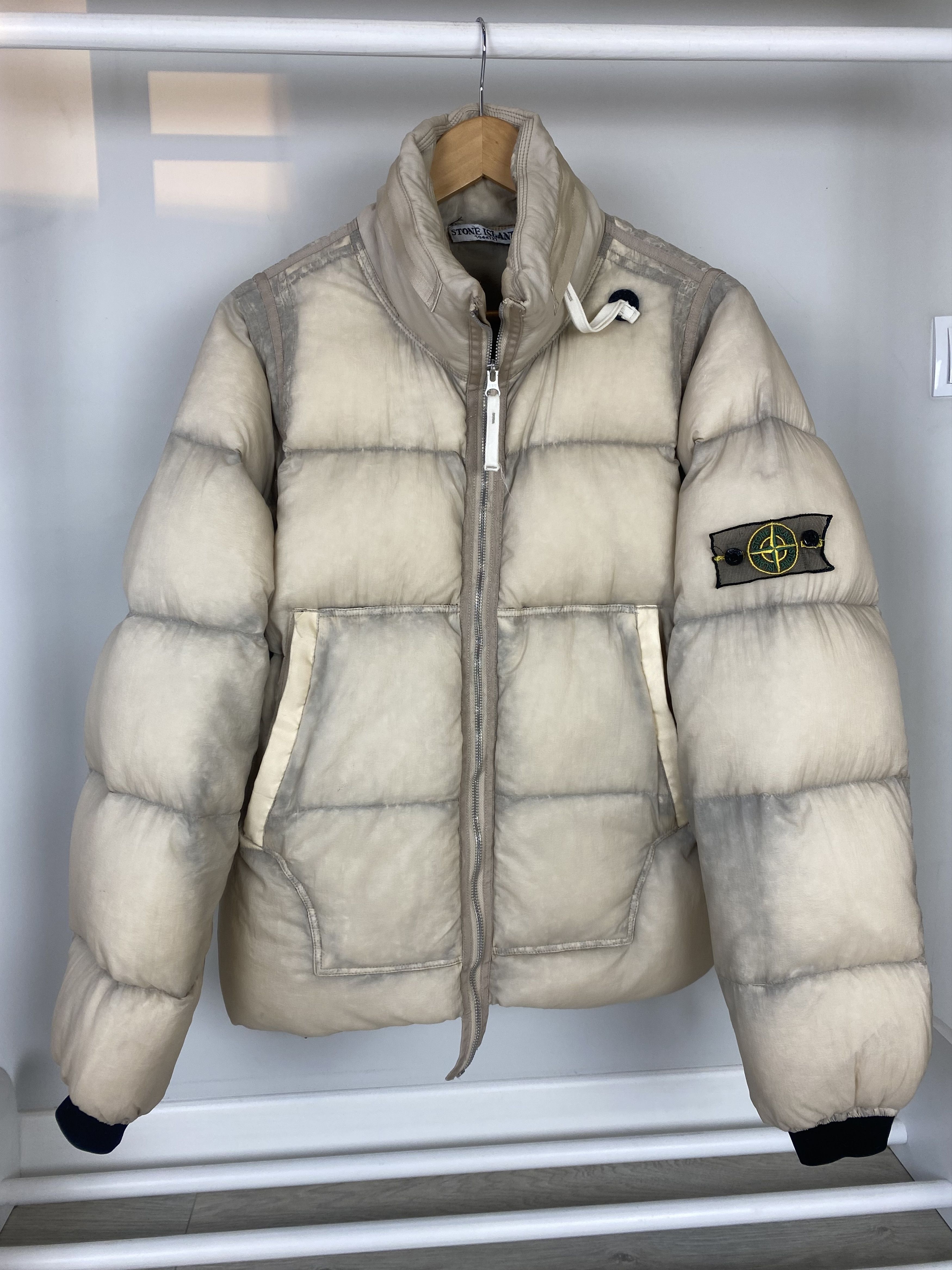 Stone Island Stone Island Rare Opaque Nylon Down Jacket | Grailed