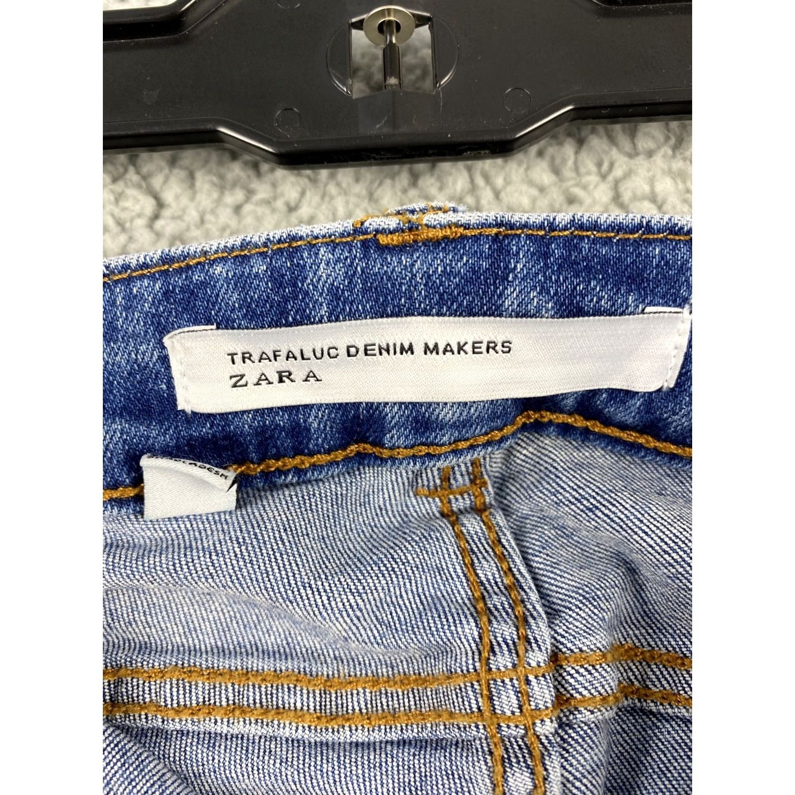 Zara Zara Jeans Skinny Ankle Women's Size 2 Mid Rise Stretch Denim Dark Wash 31-24 Size 26" / US 2 / IT 38 - 4 Thumbnail