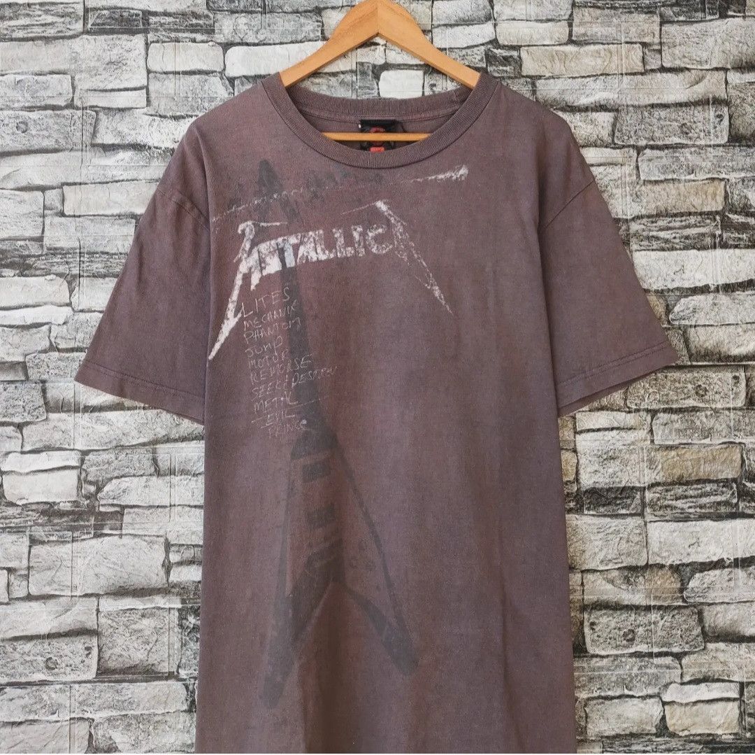 Band Tees Vintage Metallica Band Tshirt Size US XL / EU 56 / 4 - 3 Thumbnail