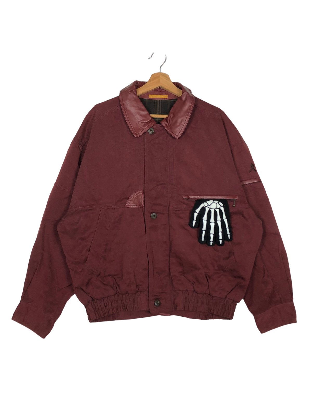Japanese Brand 🔥90’s Vintage Bomber Jacket Lancel Paris Issey Miyake Size US M / EU 48-50 / 2 - 1 Thumbnail