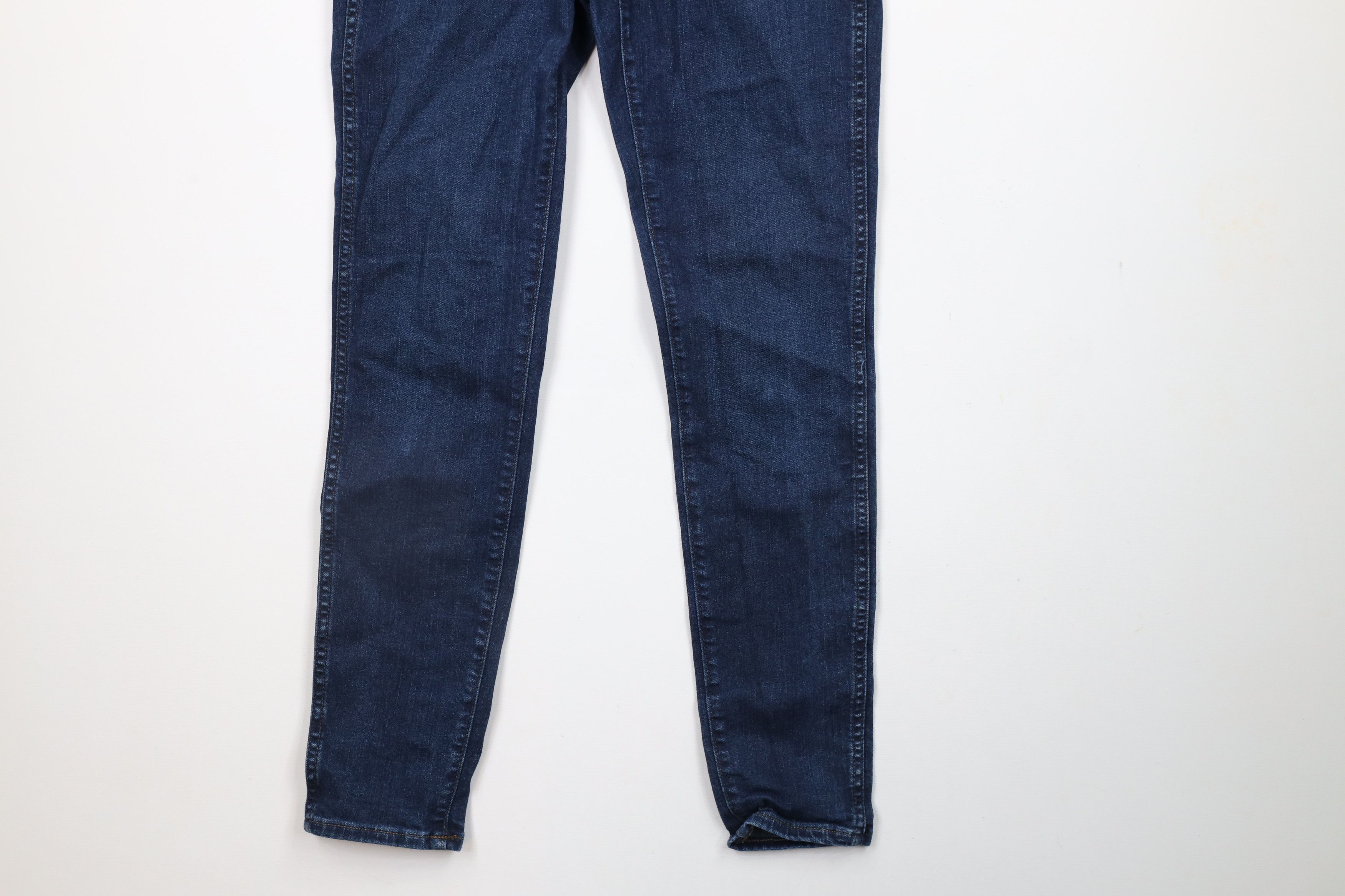 Madewell × Vintage Madewell High Rise Skinny Leg Stretch Denim Jeans Pants Blue Size 28" / US 6 / IT 42 - 4 Thumbnail