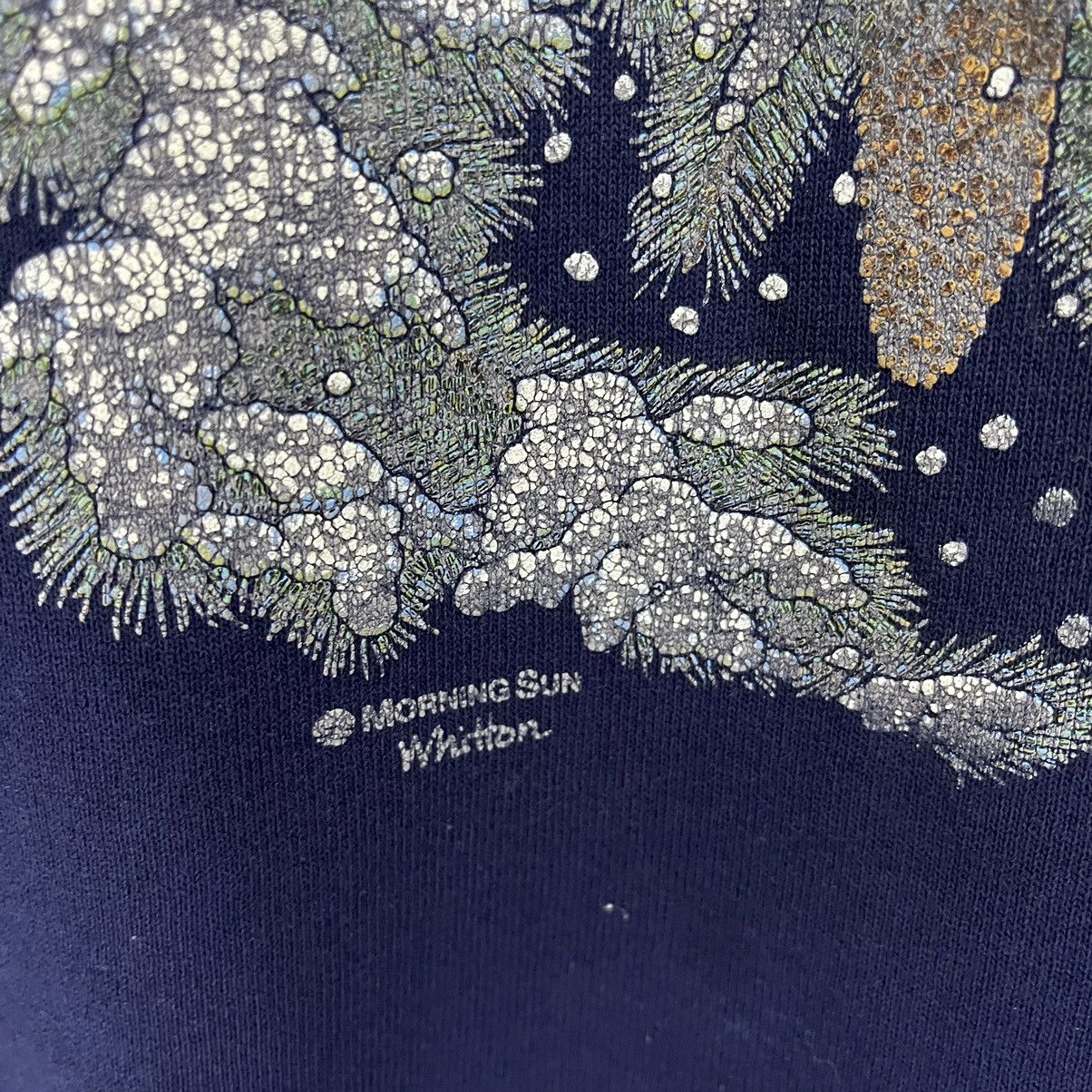Japanese Brand × Vintage Vintage Morning Sun Bird Graphics Crewneck Sweatshirt Size US L / EU 52-54 / 3 - 7 Thumbnail