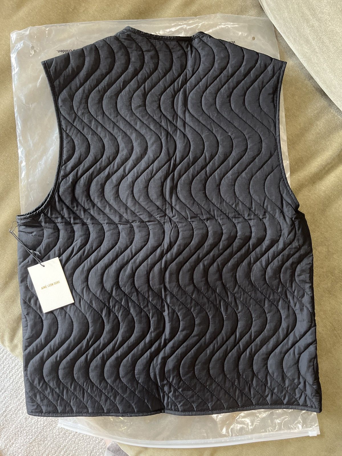 Aime Leon Dore Lightweight Filled Vest - Jet Black - XS Size US XS / EU 42 / 0 - 2 Thumbnail