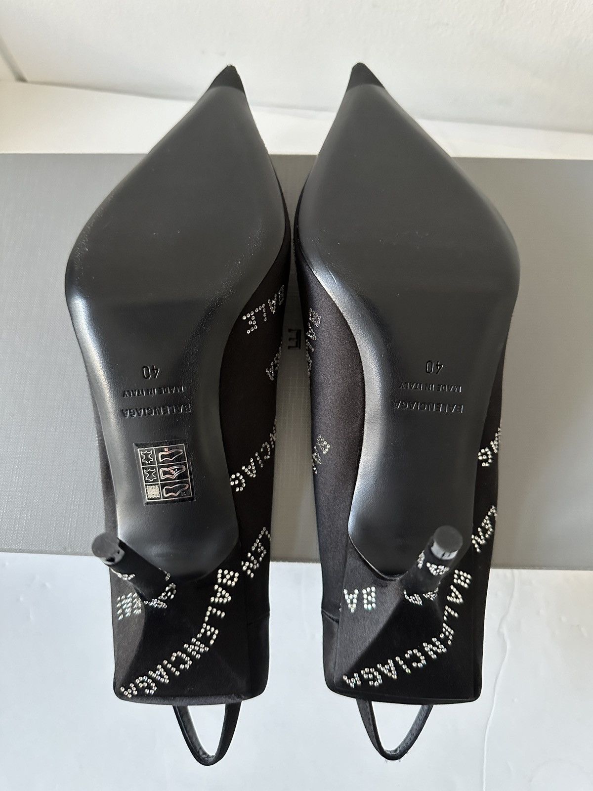 Balenciaga Square knife sling heels Size US 10 / IT 40 - 5 Thumbnail