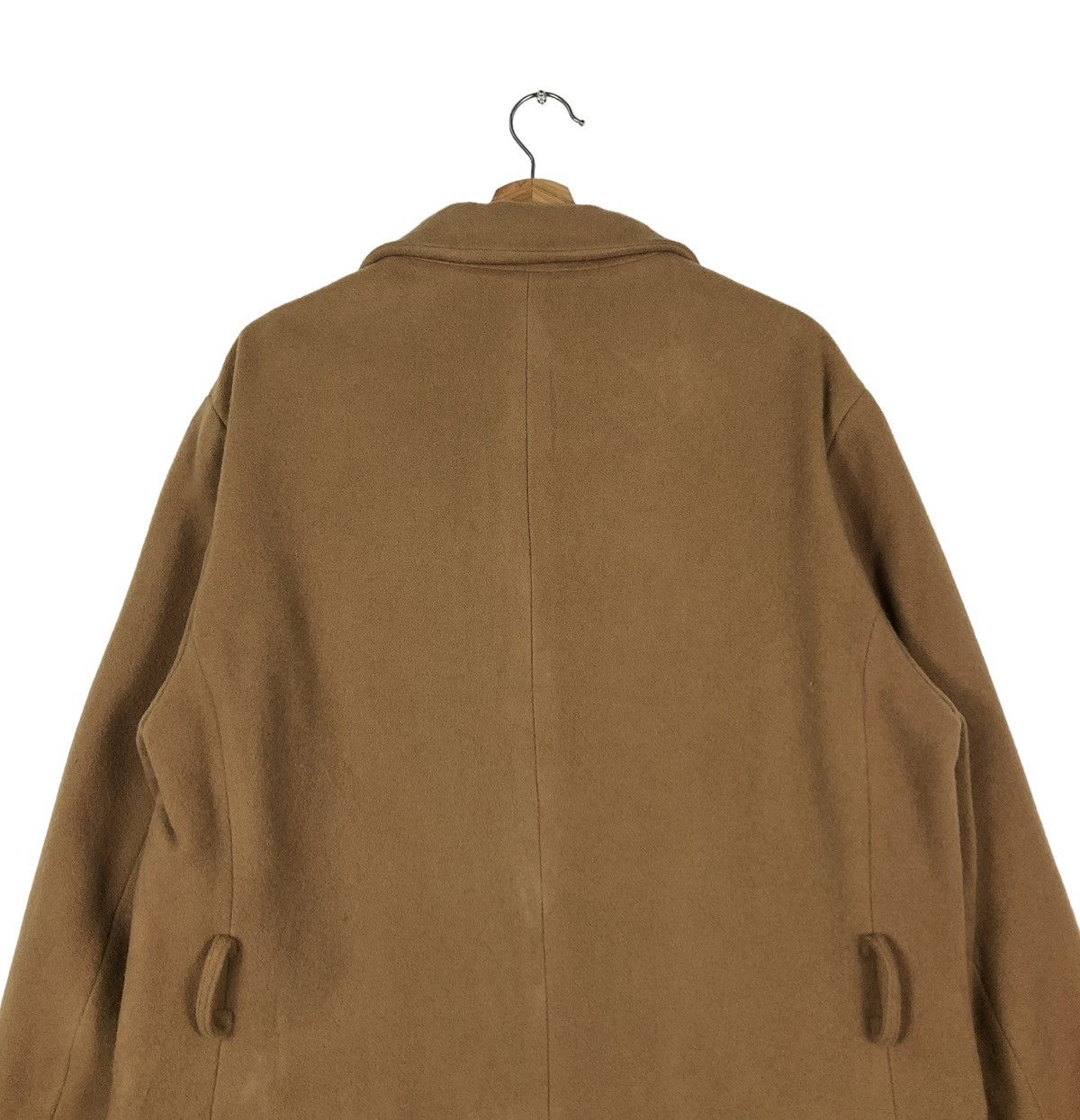 Japanese Brand 🔥VINTAGE LONG JACKET WOOL HERRINGBONE TAKEO KUKICHI Size US M / EU 48-50 / 2 - 9 Thumbnail