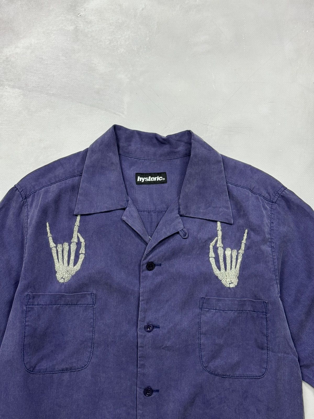 Hysteric Glamour Hysteric Glamour Skull Girl Shirt(Purple/M) Size US M / EU 48-50 / 2 - 3 Thumbnail