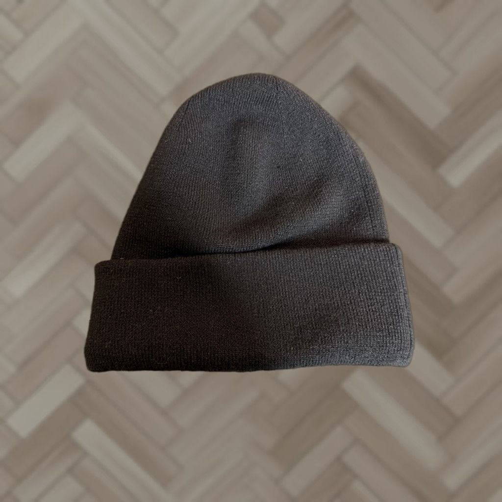 Girlfriend Collective Girlfriend Collective Hat Beanie Cuffed Knit One Size Black Women Beanie Embroidered Logo 100% Polyester Fall Winter Knit Season Women Accessories Size ONE SIZE - 1 Thumbnail