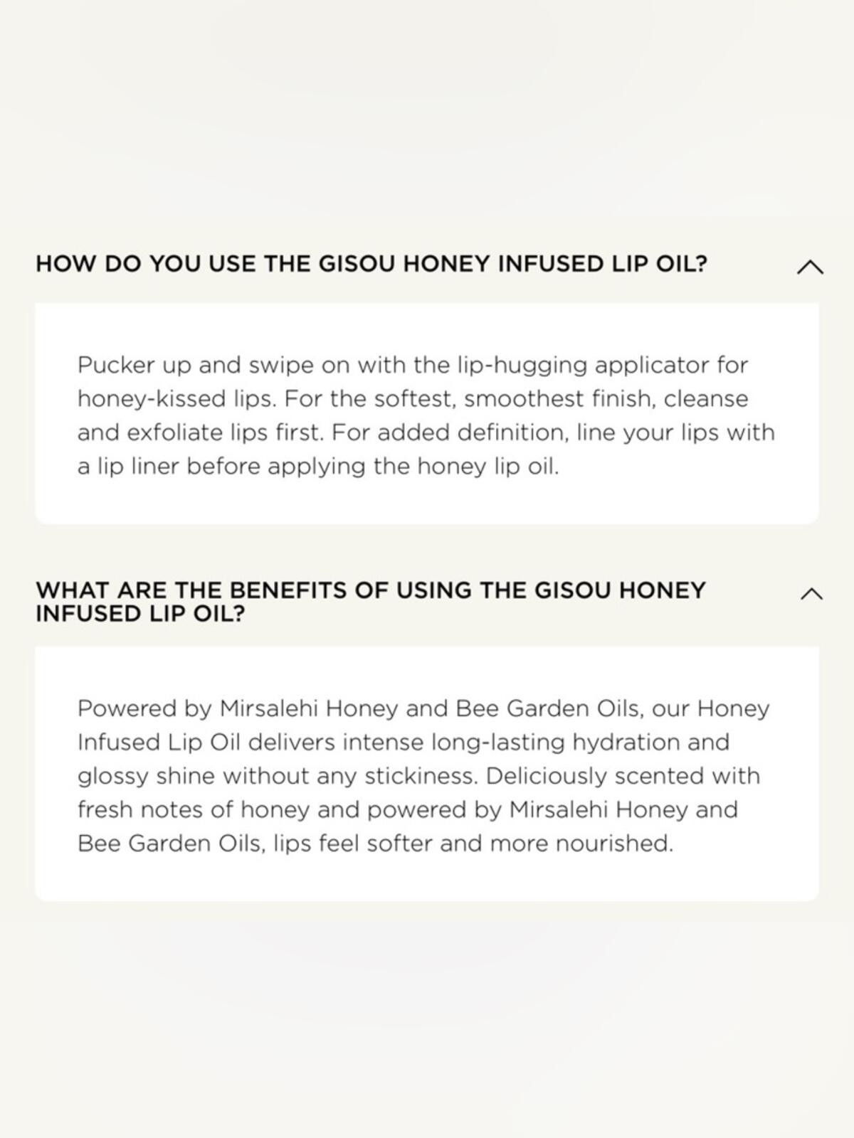 Other Gisou / Lip Oil / Honey Infused / Glazed Plum Size ONE SIZE - 12 Thumbnail