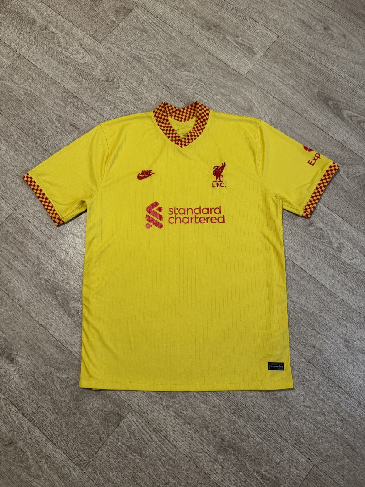 Nike 🔷Nike Liverpool 2021/22 Soccer jersey🔷 Size US XXL / EU 58 / 5 - 1 Thumbnail