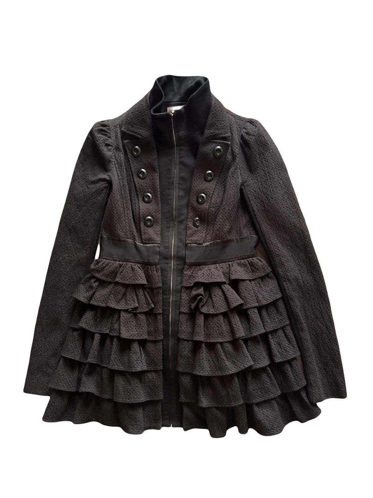 Japanese Brand Rola dolls black gothic dress/coat 🖤🥀 Size S / US 4 / IT 40 - 1 Thumbnail