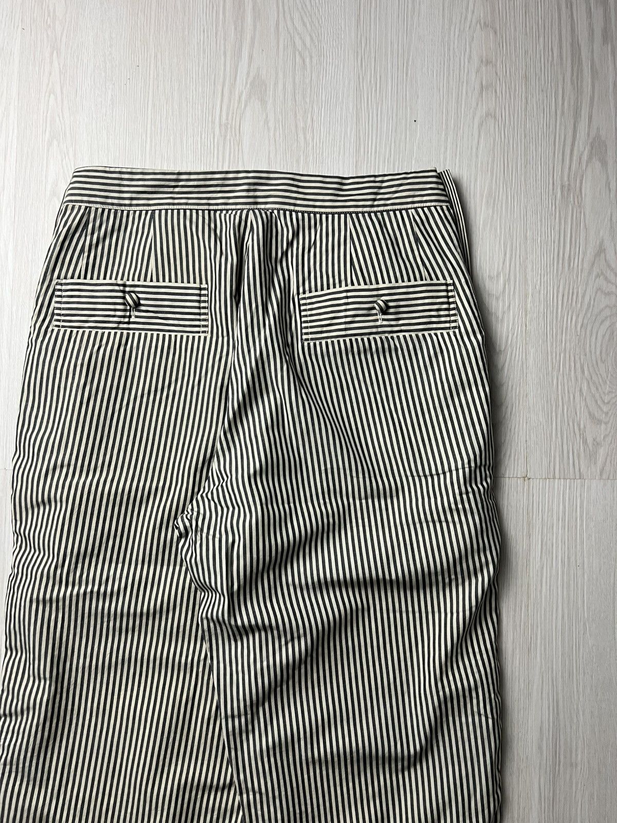 Issey Miyake Rare Issey Miyake Side Button Stripe Pants Size US 28 / EU 44 - 7 Thumbnail