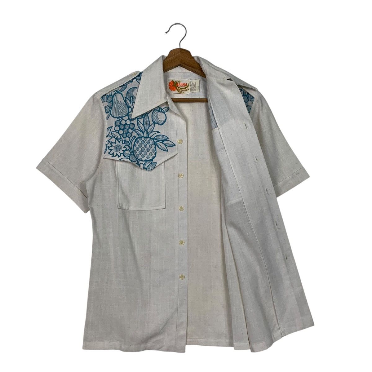 IOLANI Vintage 60s Iolani Hawaii Floral Design Shirt Size US M / EU 48-50 / 2 - 9 Thumbnail