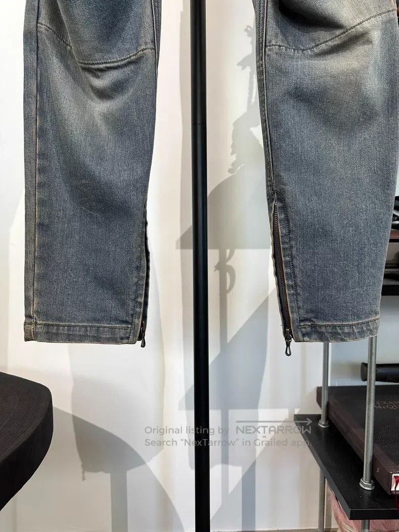 Julius Julius size S Knee Destroyed Washed Denim Pants Size US 27 - 3 Thumbnail
