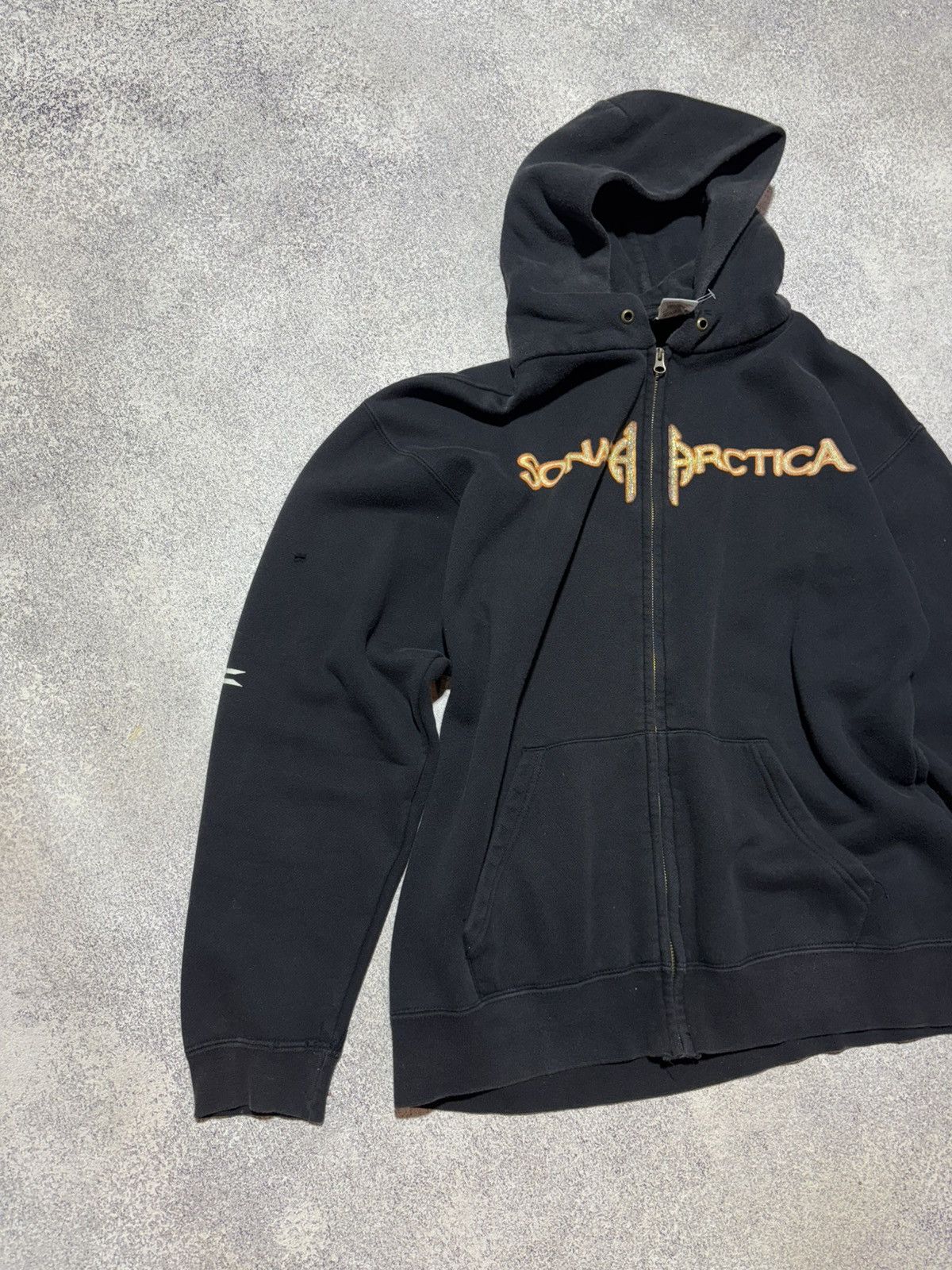 Band Tees × Vintage VINTAGE SONATA ARCTICA KAUNITA UNIA ALBUM PROMO HOODIE Size US M / EU 48-50 / 2 - 8 Thumbnail
