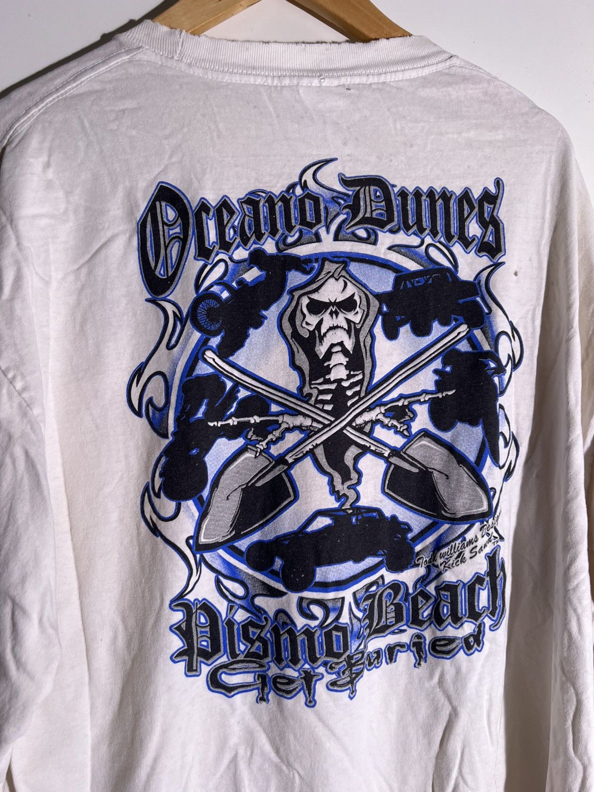 Vintage Y2K 2000’s VTG Vintage Kick Sand Pismo Beach Retro Tee Shirt Size US XL / EU 56 / 4 - 3 Thumbnail