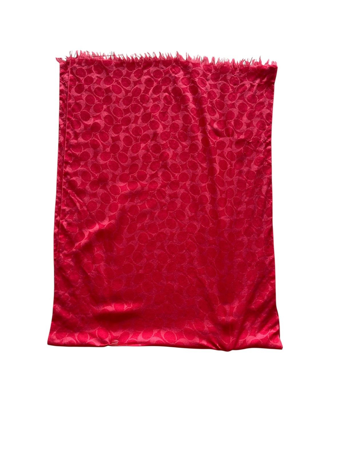 Coach Monogram Long Scarf