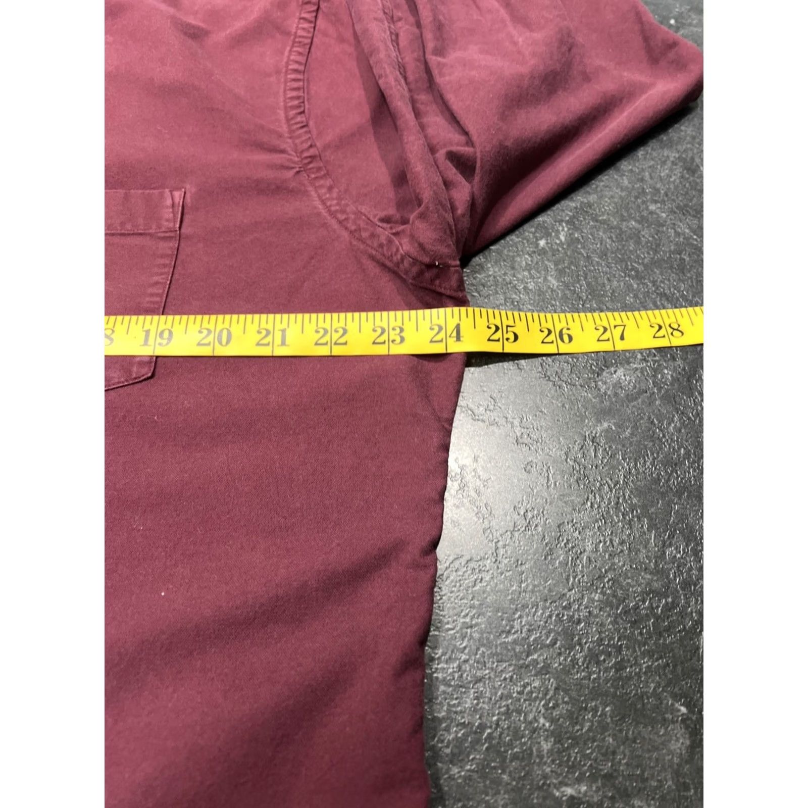Express Express Button-Up Shirt Men XL Maroon Cotton Woven Long Sleeve Collared Button-Down Casual Size US XL / EU 56 / 4 - 7 Thumbnail