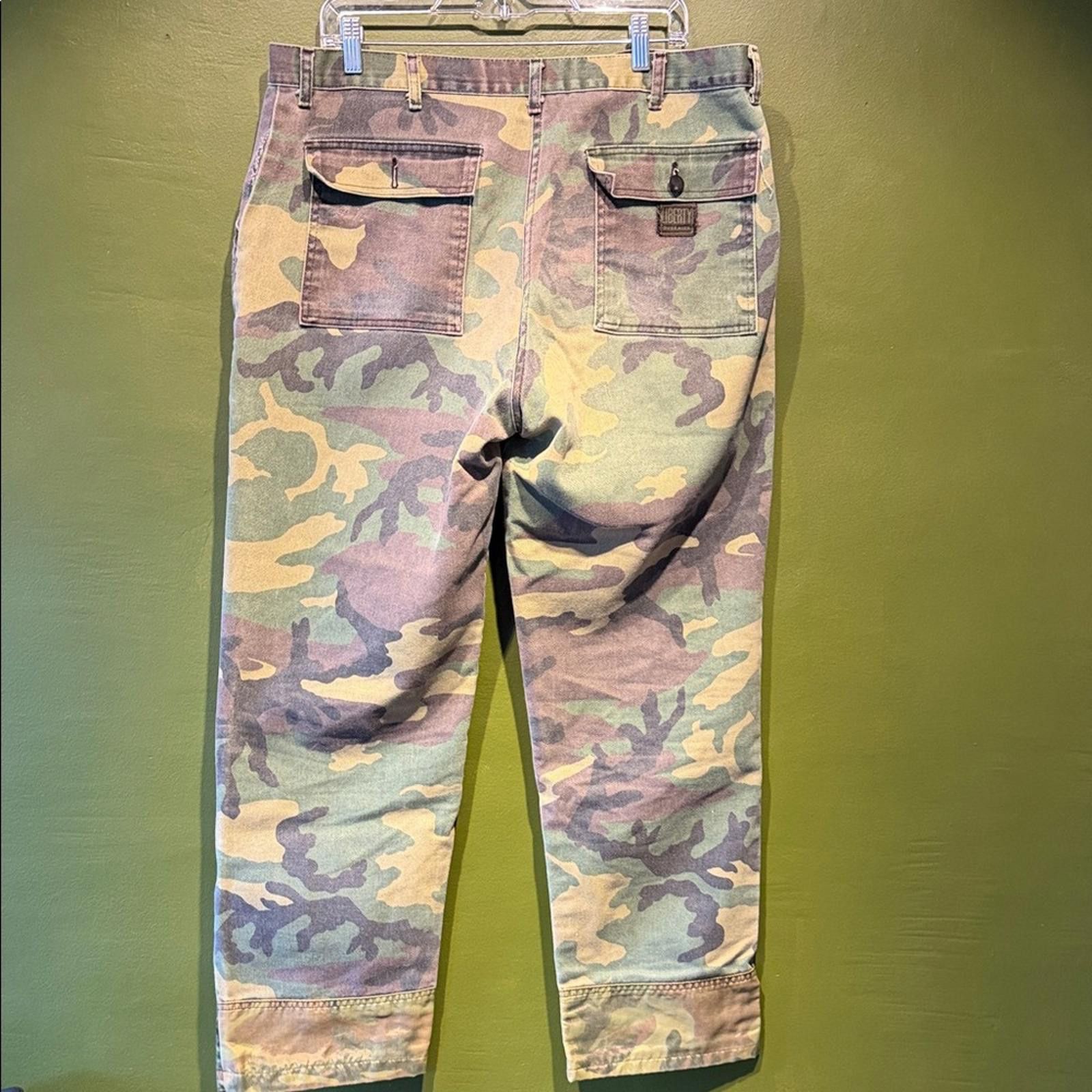 Liberty Vintage Liberty Camouflage Men's Pants Size US 38 / EU 54 - 5 Thumbnail