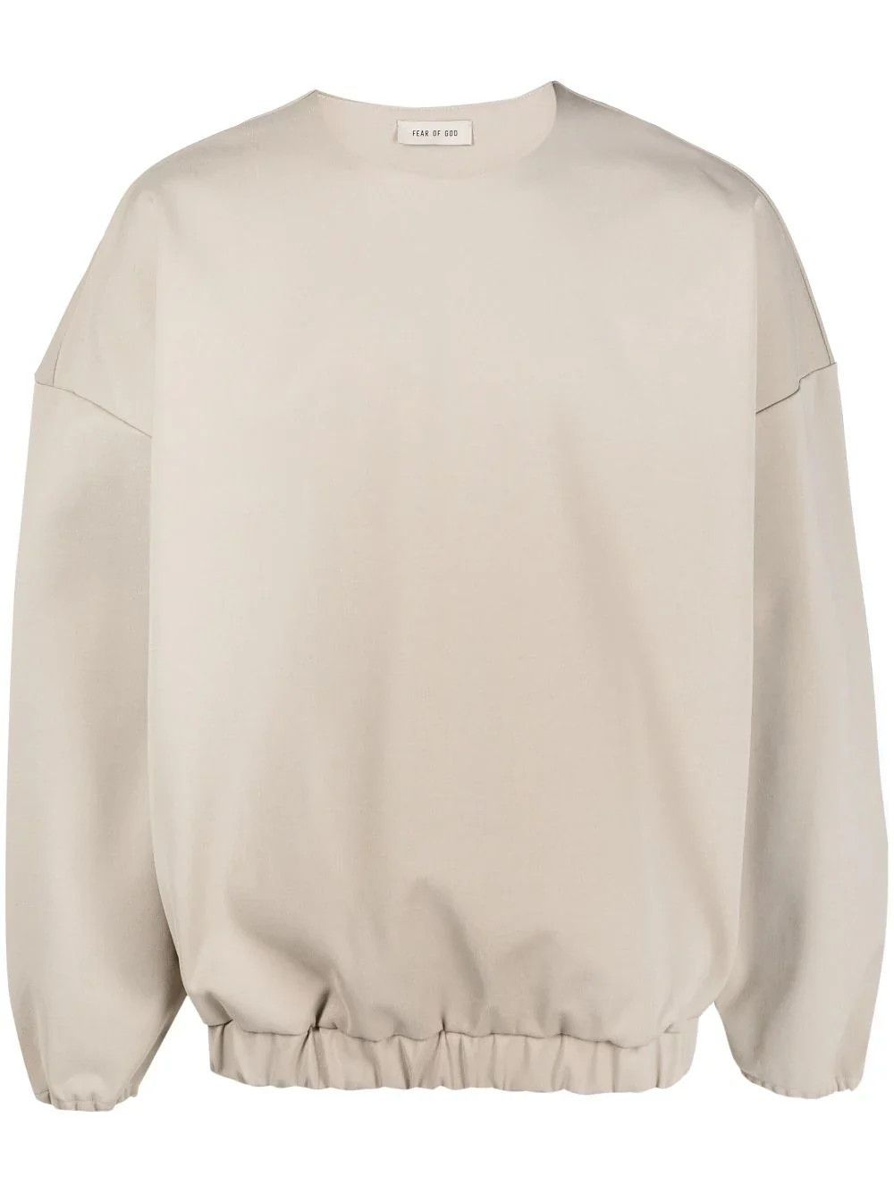 Fear of God o1y0125 Crewneck Sweatshirt in Beige Size US L / EU 52-54 / 3 - 1 Thumbnail