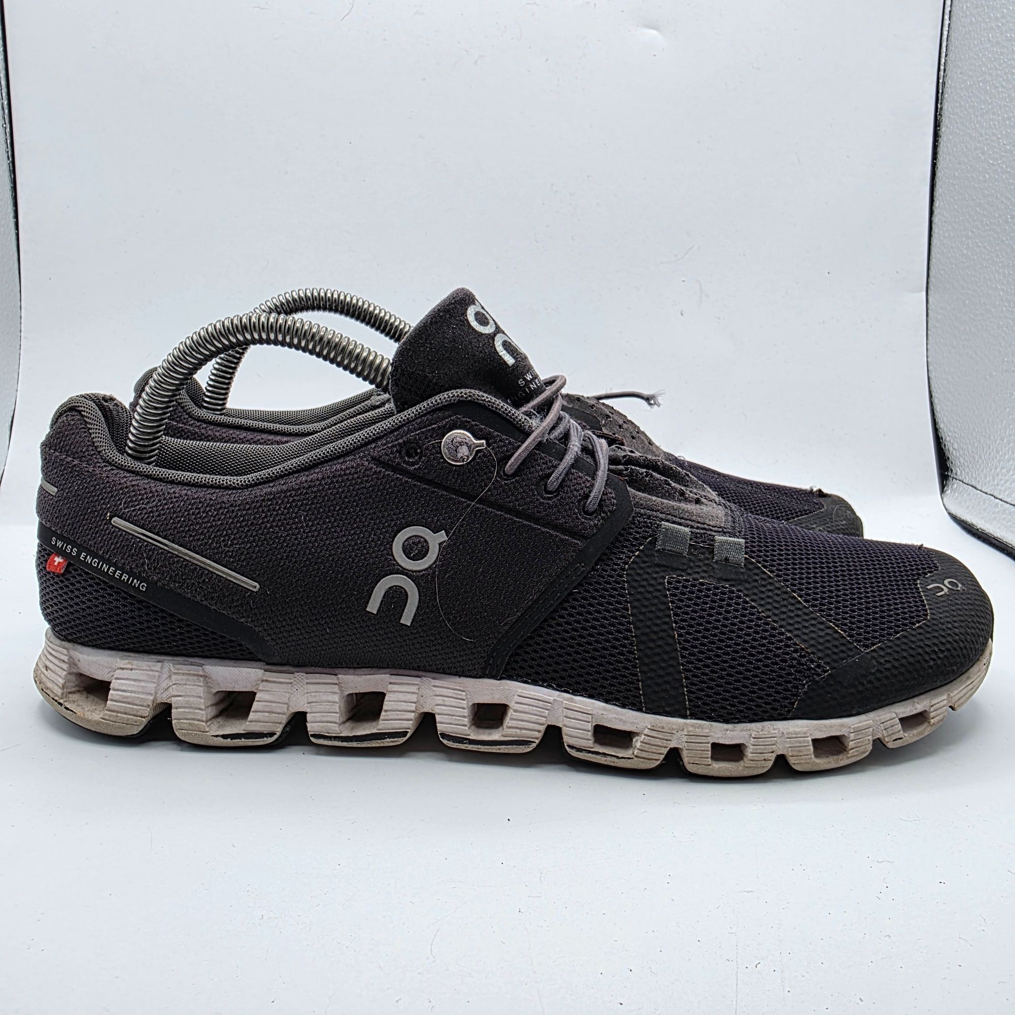 On On Cloud 5 Womens Size 10.5 Black Running Shoes Athletic Out Size US 10.5 / IT 40.5 - 12 Thumbnail