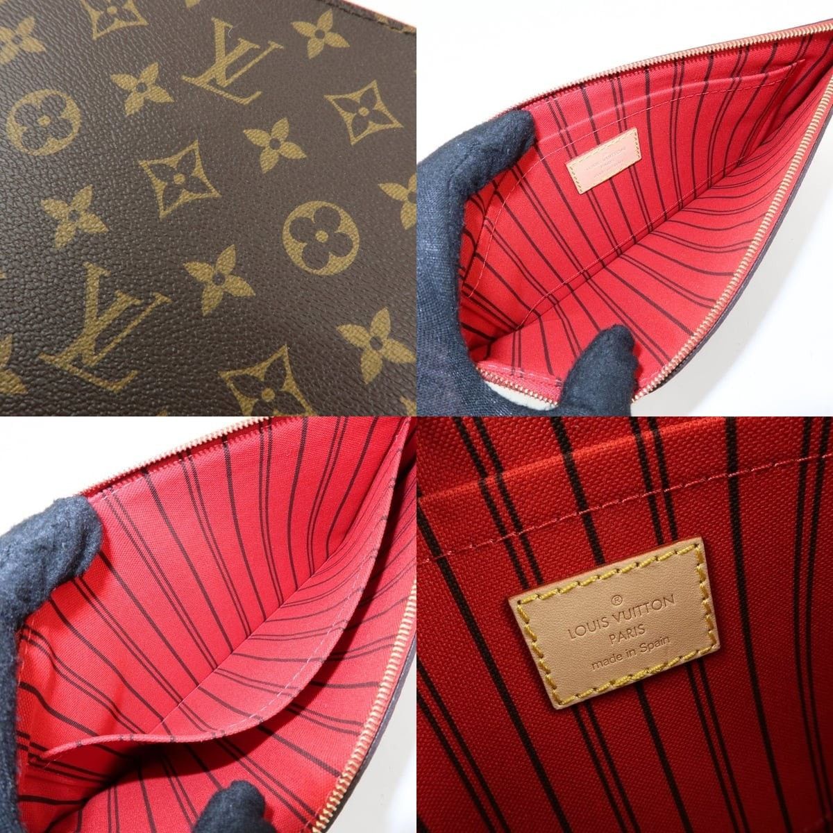 Louis Vuitton Louis Vuitton Monogram Neverfull MM Pouch Pochette Size ONE SIZE - 6 Thumbnail