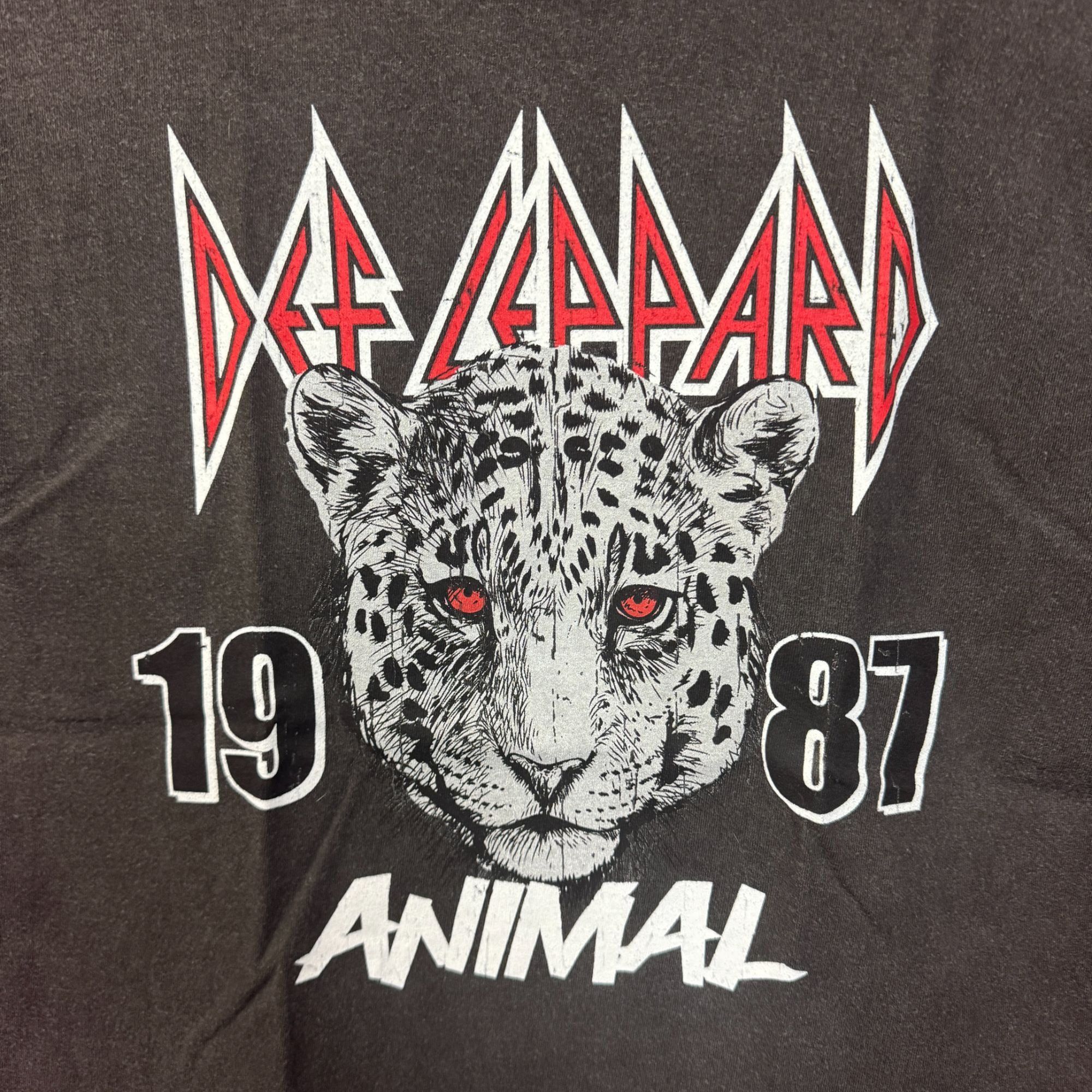 Def Leppard Def Leppard 1987 Animal Hysteria Heavy Metal Rock Band Tee M Size US M / EU 48-50 / 2 - 2 Thumbnail