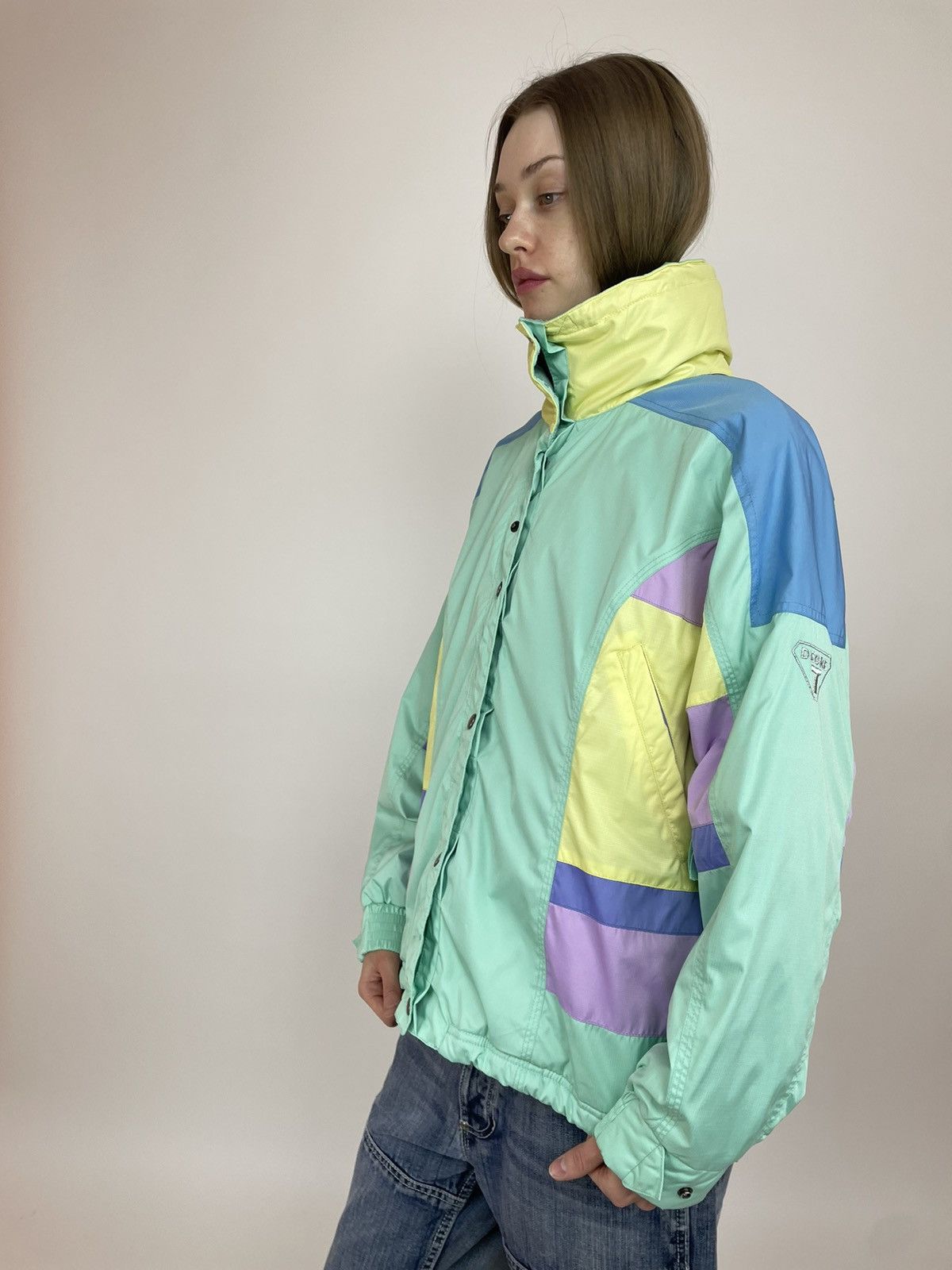 Vintage DEGRE7 vintage SKI Womens jacket Multicolour size M Size M / US 6-8 / IT 42-44 - 3 Thumbnail