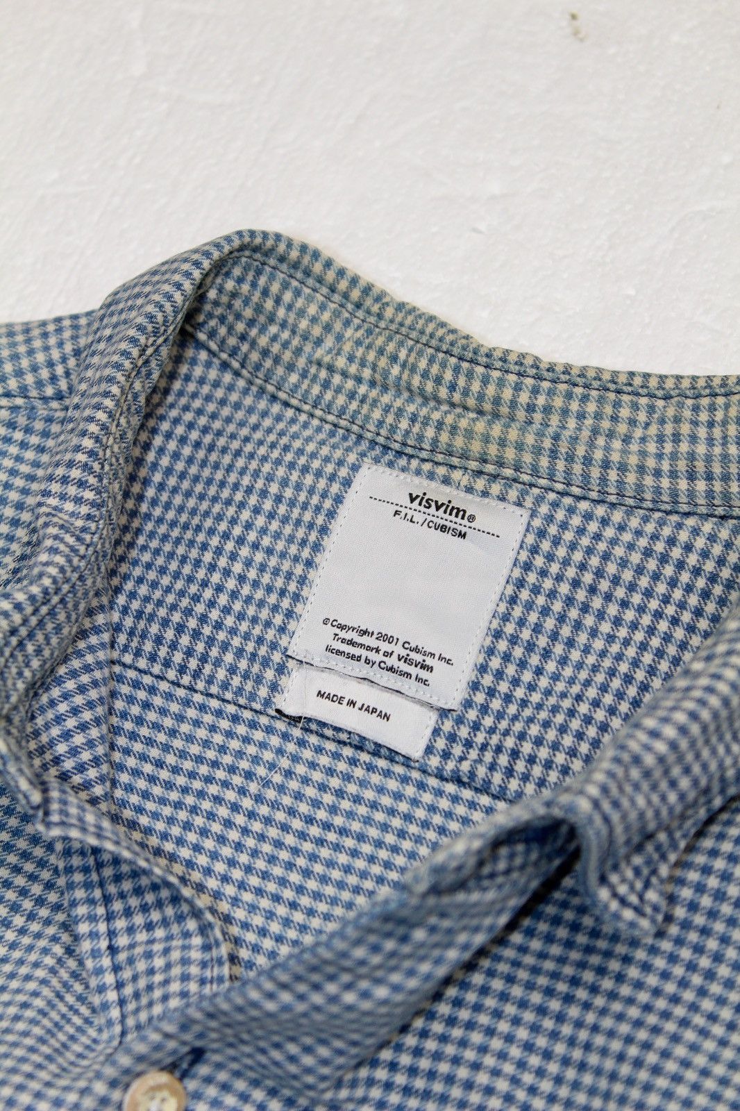 Visvim Longrider (Indigo Check) Size US S / EU 44-46 / 1 - 3 Thumbnail