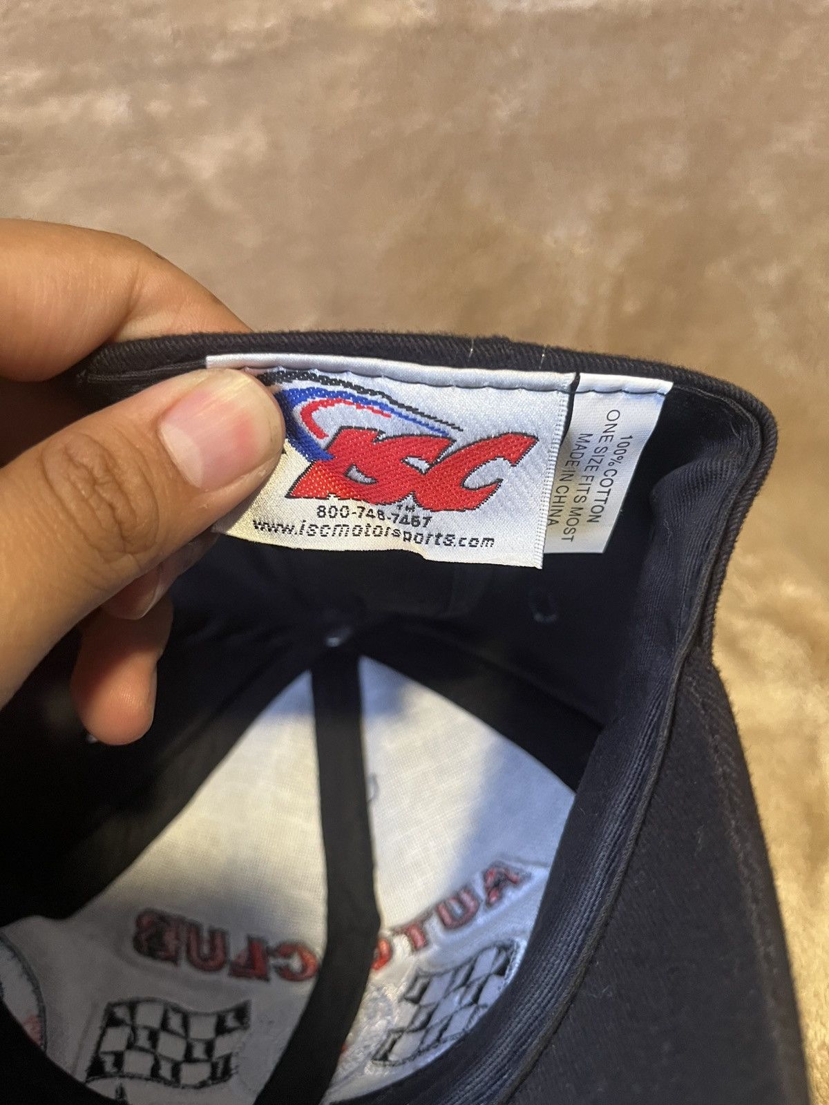 NASCAR Vintage 2003 NASCAR Auto Club 500 Flame embroidered Dad Cap Size ONE SIZE - 8 Thumbnail