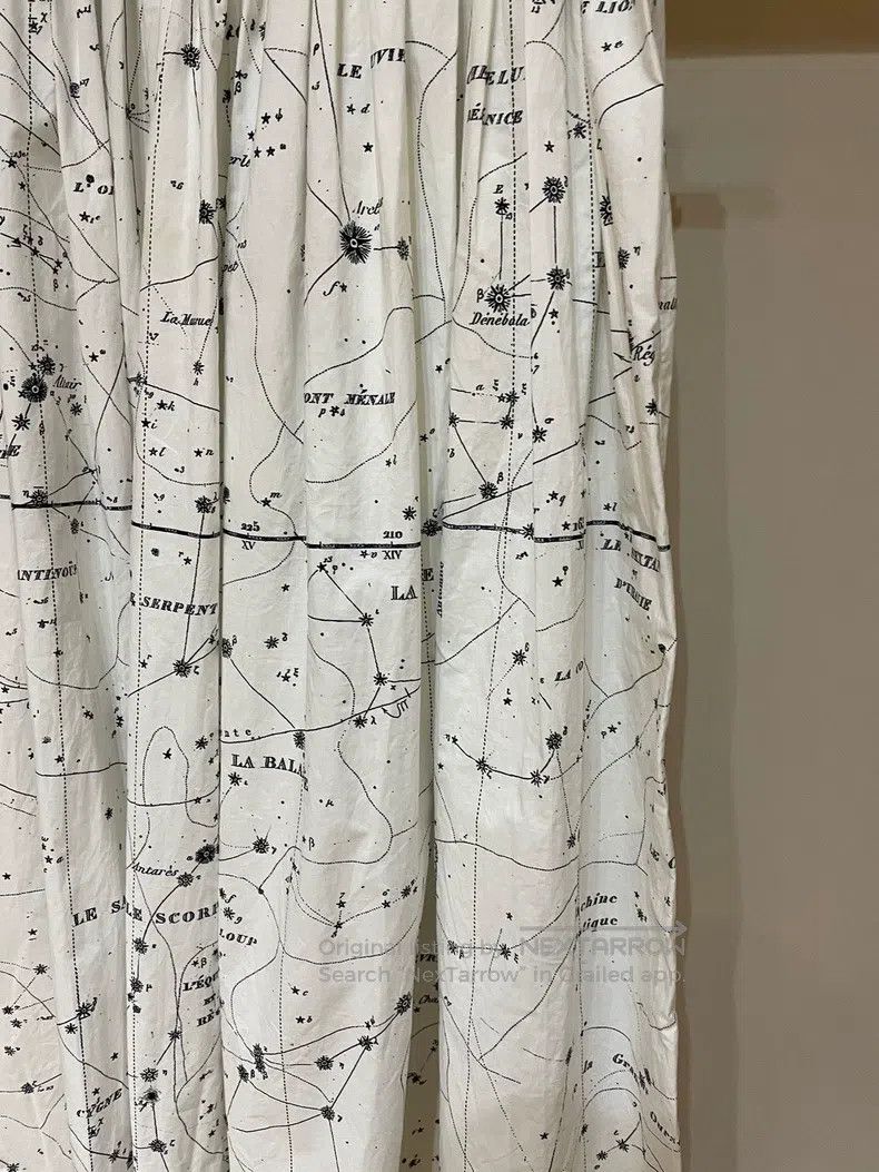 Dior Dior Constellation pattern white long skirt half skirt Size 42" / US 20 - 3 Thumbnail