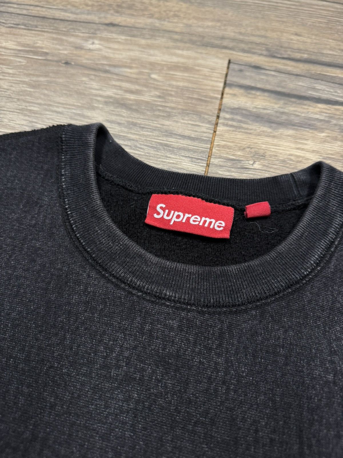 Supreme Supreme SS25 Faded Box Logo Crewneck Size US S / EU 44-46 / 1 - 5 Thumbnail