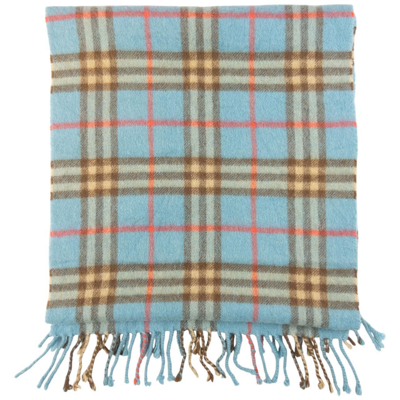 Burberry Vintage Burberry Nova Check Tassel Scarf Size ONE SIZE - 2 Thumbnail