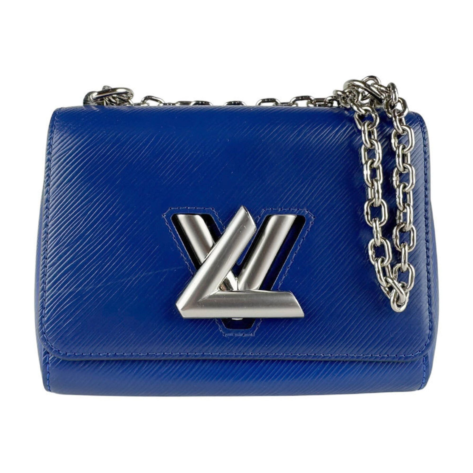 Louis Vuitton Louis Vuitton Shoulder Bag Epi Twist PM Leather Metal Blue Silver Women's M41872 z9645 Size ONE SIZE - 1 Thumbnail