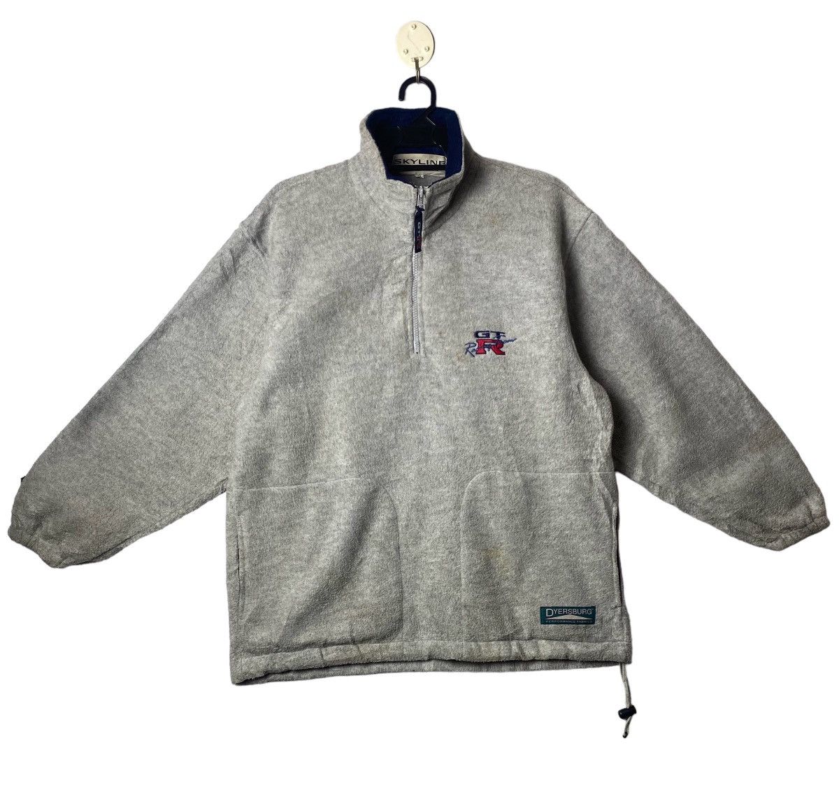 Gear for Sports × Vintage Vtg 90s Nissan Skyline GT-R halfzip pullover fleece jacket Size US M / EU 48-50 / 2 - 1 Thumbnail