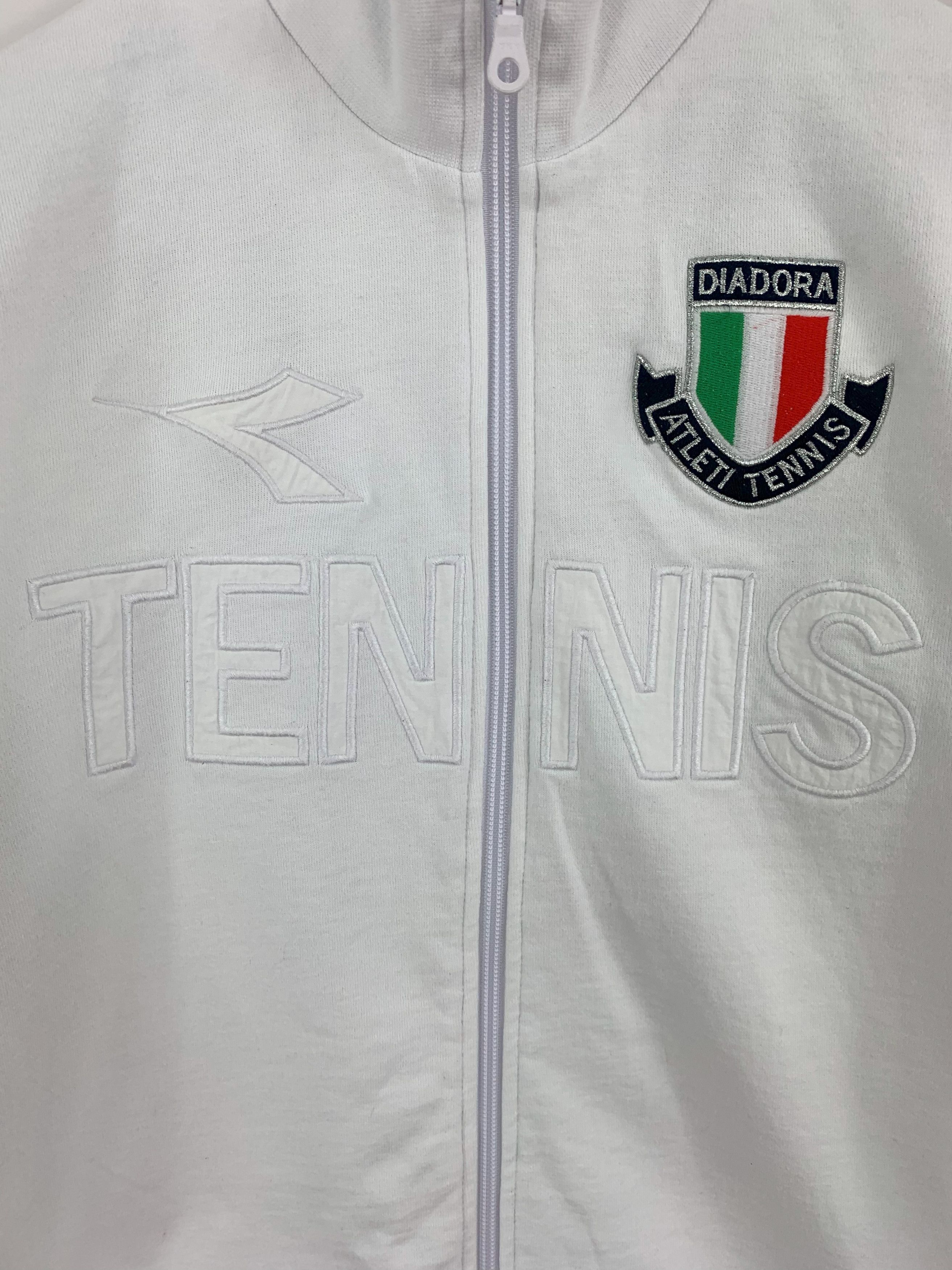 Diadora Diadora Italy TSK Malmen Tennis Track Jacket Size S Size US S / EU 44-46 / 1 - 9 Thumbnail
